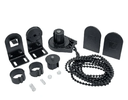Kit mecanismo roller 28/32mm PLUS (hasta 8kg- 7m2) c/cadena ARMAR negro x unid