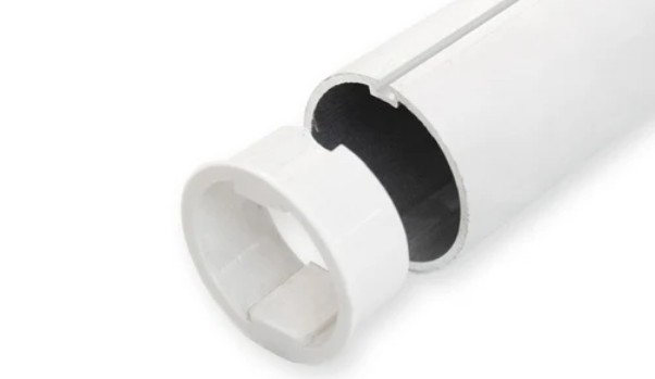 Buje adaptador plastico p/tubo 41 a 45mm ARMAR blanco x par
