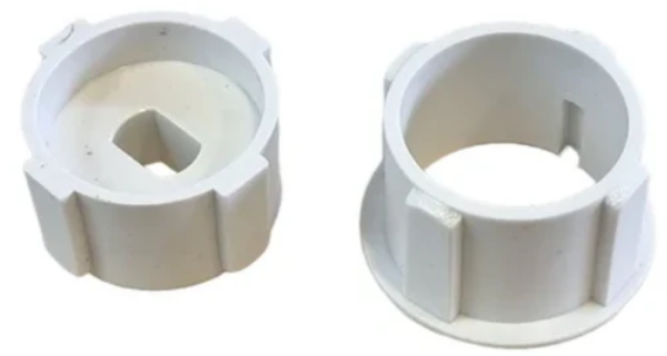 Motor acc adaptador corona y piñon p/ A-OK AM35 p/tubo 50mm x unid