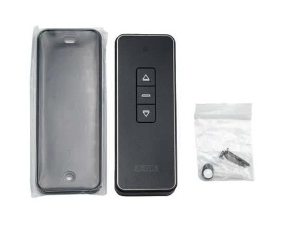 Motor acc control remoto 1 canales  A-OK negro x unid