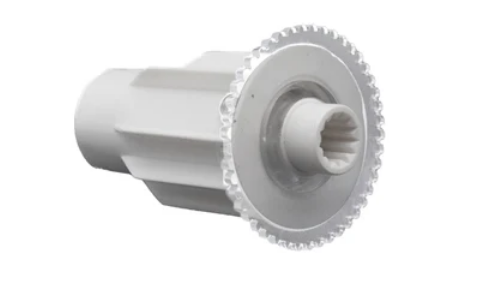 Motor acc puntera plastica retractil c/buje tubo50mm motor A-OK AM-35 x unid