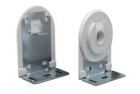 Motor acc soporte c/tapas plasticas p/AM-35 A-OK blanco x par