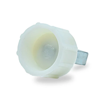 Puntera 2&quot; c/ins cuadrado p/tubo redondo x unid