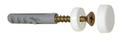 kit fijacion roller (4 tornillos + 4 tarugos de 6mm + tapa tornillo)ARMAR x unid