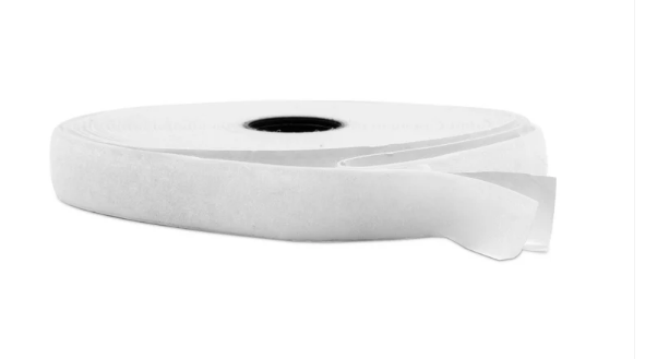 Abrojo 20mm en tira autoadhesivo blanco x 10mt