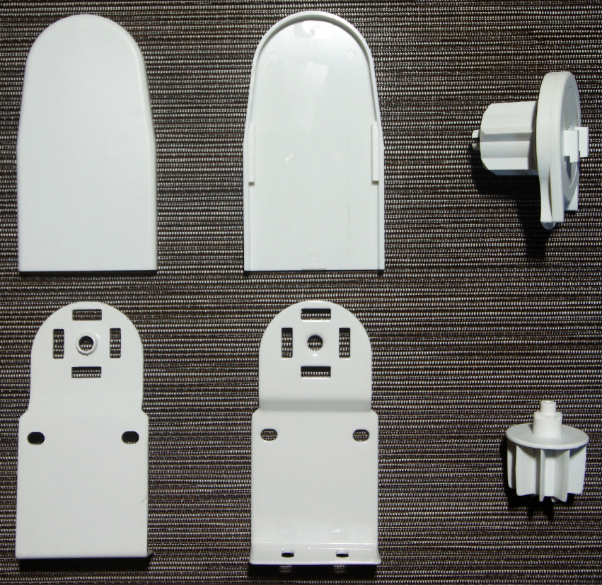 Kit mecanismo roller 35mm SL c/sop 82mm GENERICO blanco x unid