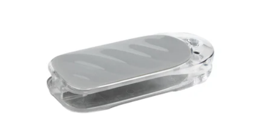 Contrapeso p/cadena plastico 30gr ARMAR gris/transparente x unid