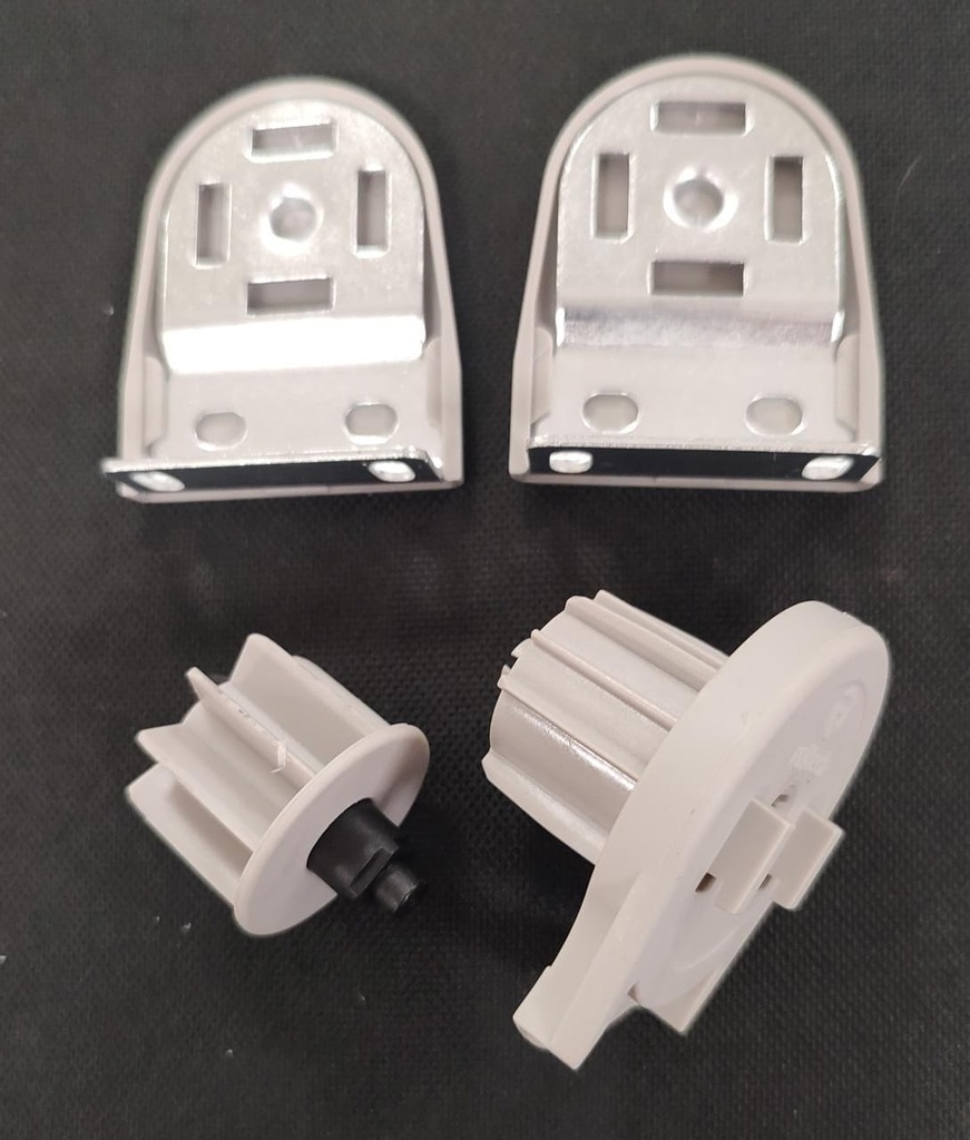 Kit mecanismo roller 35mm SL-10 p/tubo 32mm ROLLTECH gris x unid