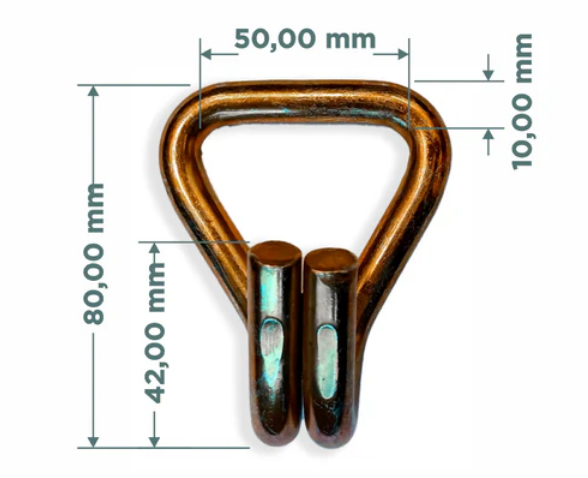 Gancho p/catraca 50mm ARMAR x unid