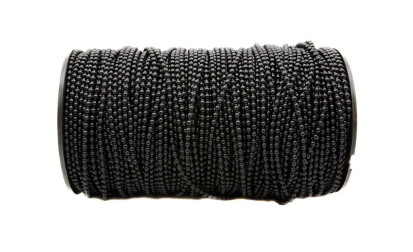 Cadena roller 4.8mm plastica ARMAR negro x 400mts