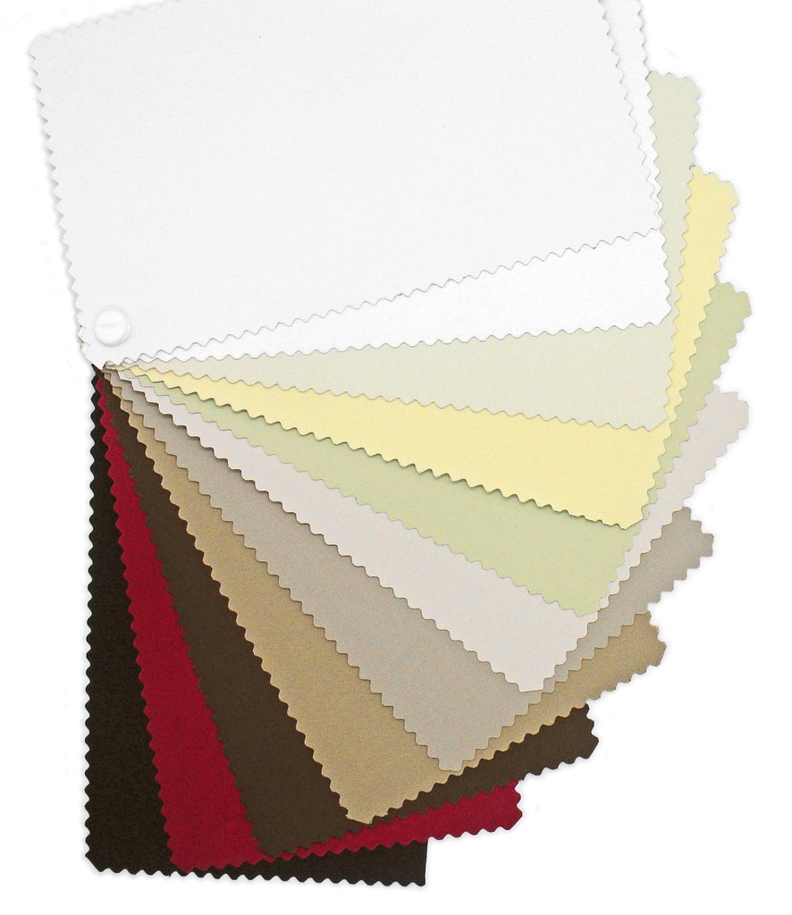 Muestrario de telas blackout