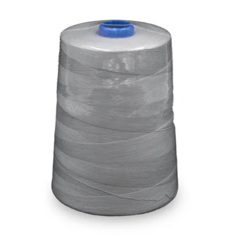 Hilo 51/50 PES fibra siliconada VAHE gris claro(102) x 5000m