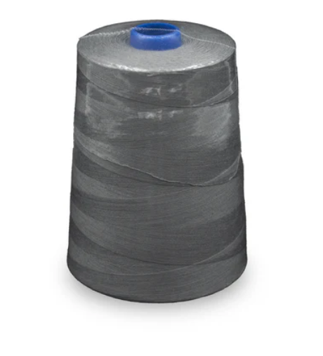 Hilo 51/50 PES fibra siliconada VAHE gris oscuro(119) x 5000m