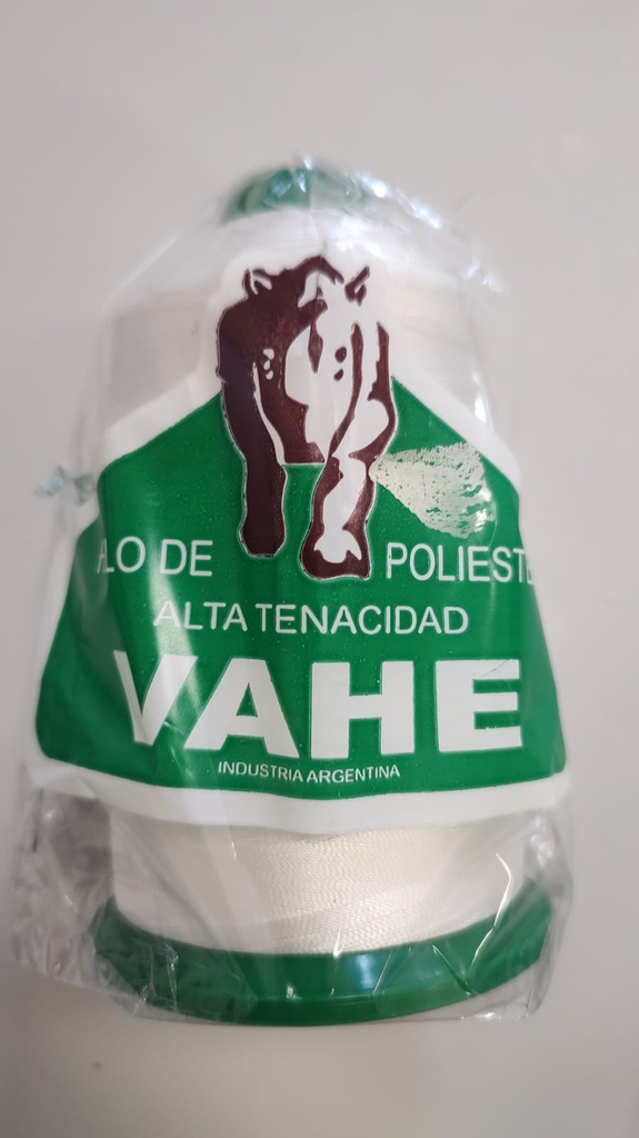 Hilo 30/03 PES alta tenacidad VAHE blanco(51) x 3000m