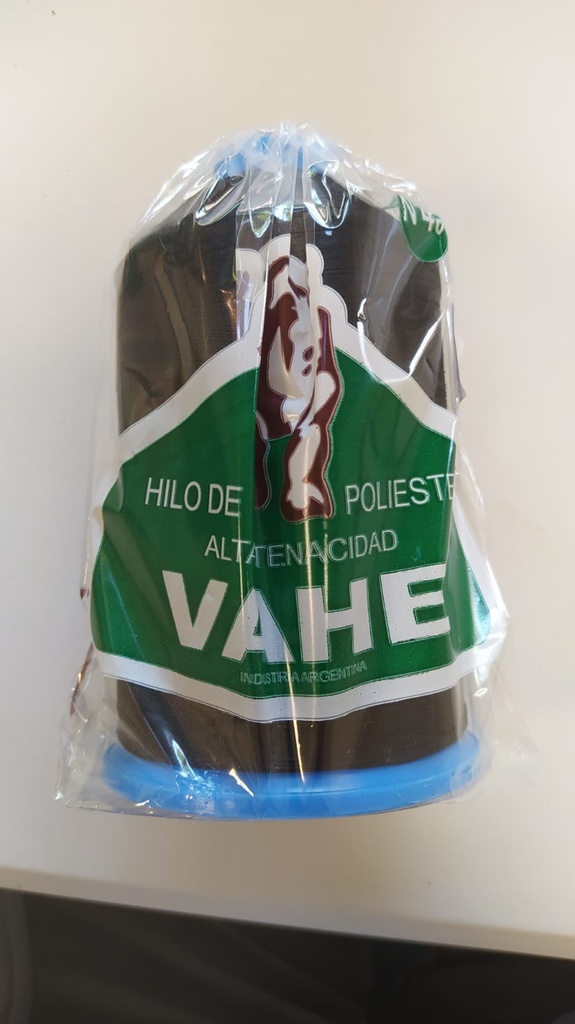 Hilo 40/03 PES alta tenacidad VAHE negro(52) x 4000m