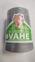 Hilo 51/50 PES fibra siliconada VAHE gris(80)x 5000m