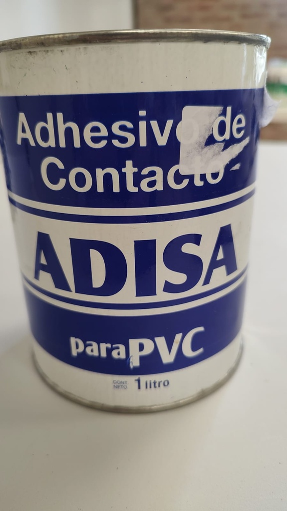 Adhesivo de contacto para pvc ADISA x1lts.