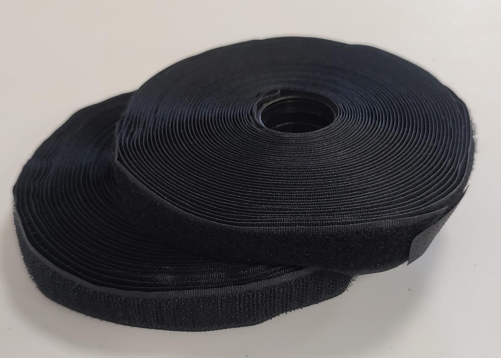 Abrojo 20mm en tira negro x 10mt