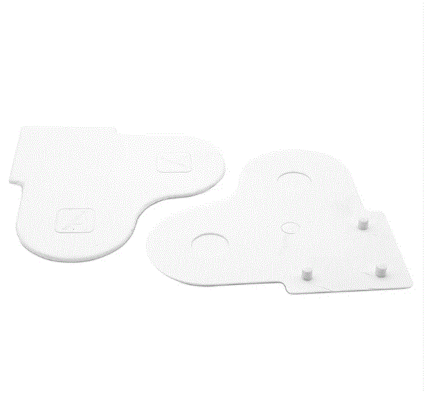 Tapa p/soporte roller doble p/mec. 32-41plus ARMAR blanco x par