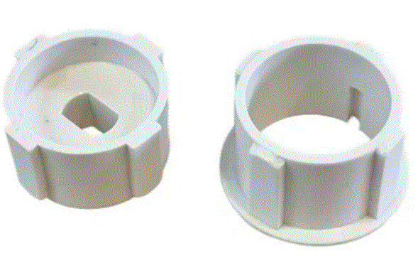 Motor acc adaptador corona y piñon p/ A-OK AM35 p/tubo 50mm x unid