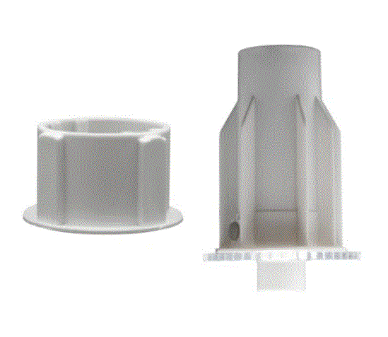 Motor acc puntera plastica retractil c/buje tubo50mm motor A-OK AM-35 x unid