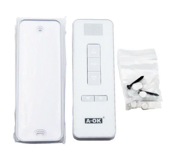 Motor acc control remoto 16 canales  A-OK blanco x unid