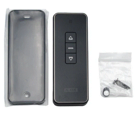 Motor acc control remoto 1 canales  A-OK negro x unid