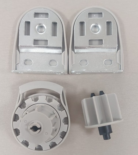 Kit mecanismo roller 35mm SL-10 p/tubo 32mm ROLLTECH gris x unid