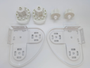 Kit mecanismo roller doble SL97mm + 2mec SL20 GENERICO blanco x unid