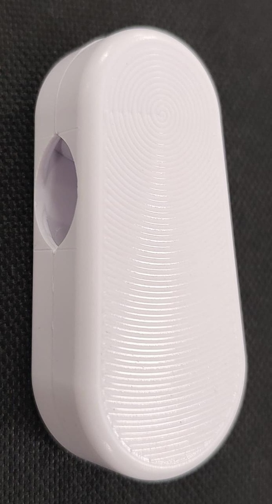 Contrapeso p/cadena plastico 20gr GENERICO blanco x unid