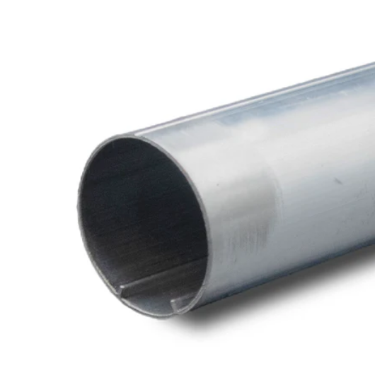Tubo aluminio 28.6x0.9mm nervado p/mec Armar 28/32mm x mt