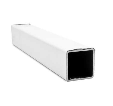 Barracuadra metalica 40x40x2mm blanca x mt