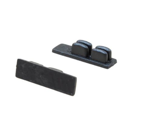 Zocalo roller tapa lateral plastica p/CP3 ARMAR negro x par