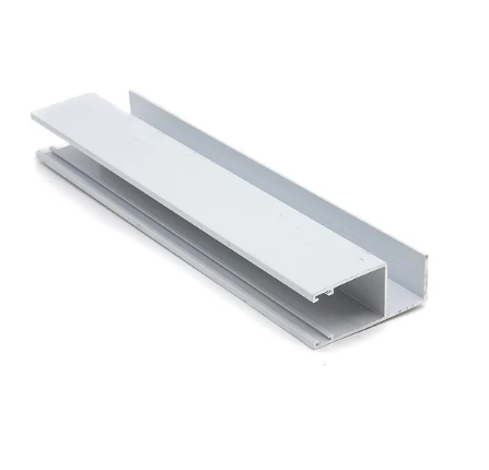 Guia lateral roller aluminio ARMAR blanco x mts