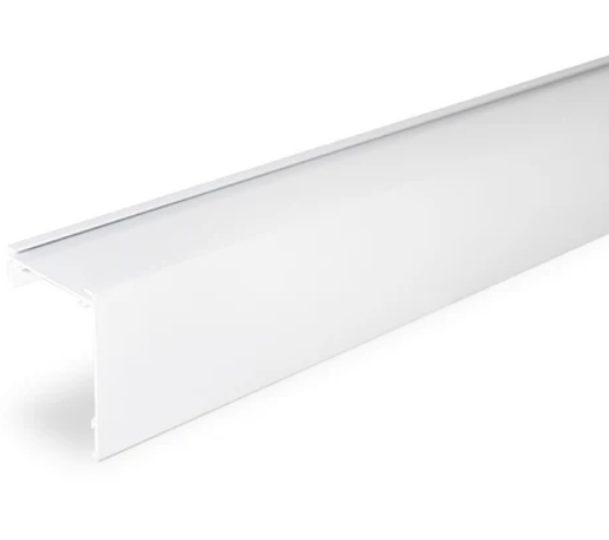 Cassette roller aluminio CARRE ARMAR blanco x mts