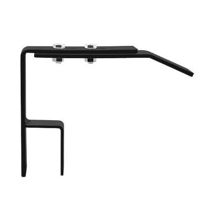 Soporte p/techo cubre toldo barracuadra metalico ARMAR negro x par