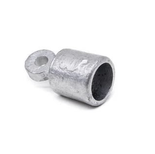 Terminal de coliza p/tubo 1" metalica ARMAR x unid