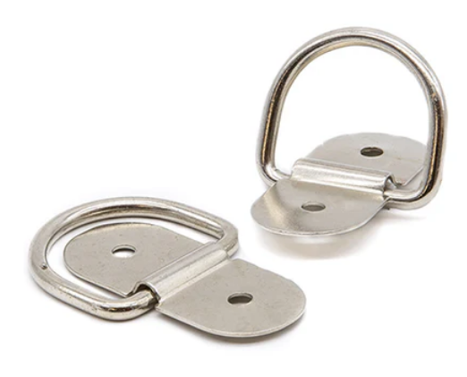 zocalo toldo vertical enganche p/piso c/argolla rebatible metalica ARMAR x par