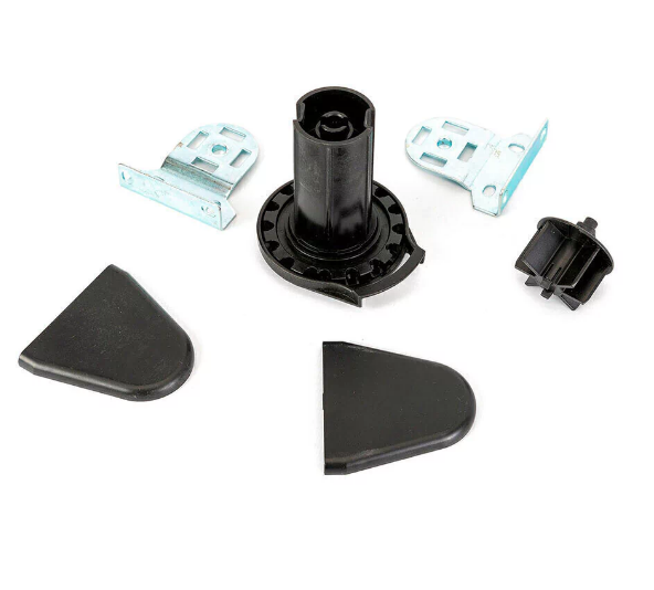 Kit mecanismo roller 38mm SL-20 p/tubo 38mm ROLLEASE negro x unid