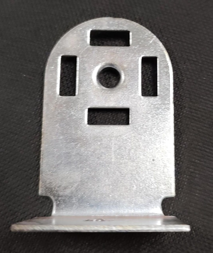 Soporte roller 38mm intermedio BASILE (metalico) x unid