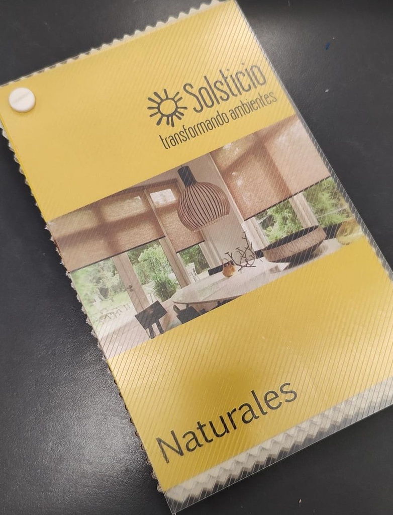 Muestrario de telas Naturales