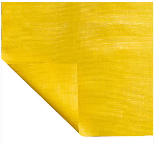 Rafia laminada 150grs ancho 2.1mts Amarilla x mtl