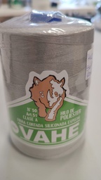 [4193] Hilo 51/50 PES fibra siliconada VAHE gris claro(102) x 5000m