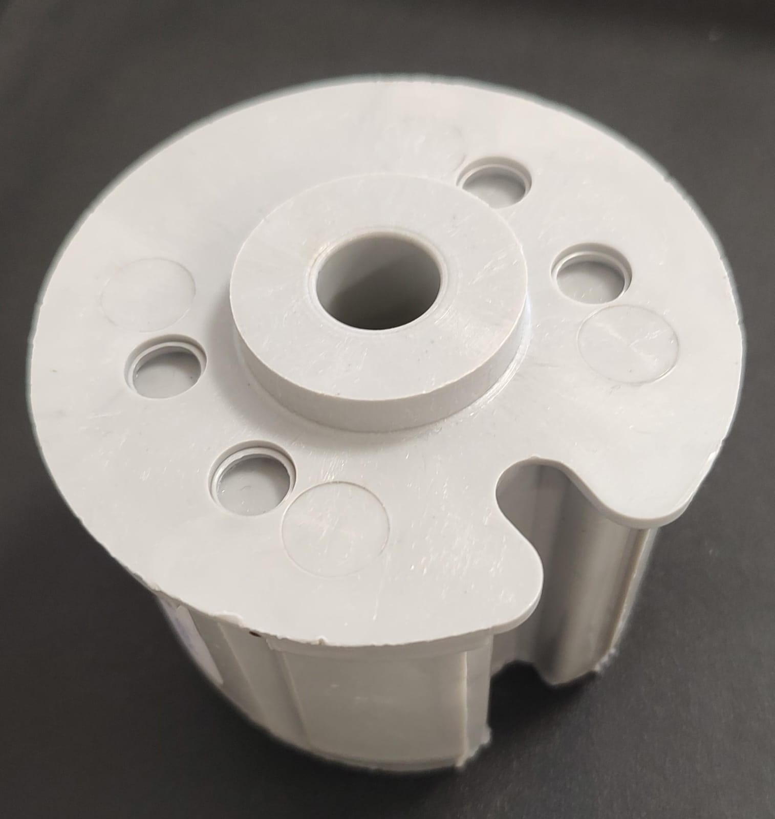 [SOP4226] Puntera 80mm hueca p/tubo nervado x unid