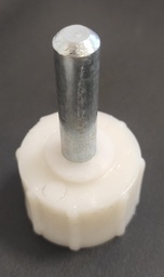 [SOP4231] Puntera 2 1/2" c/ins redondo p/tubo redondo x unid