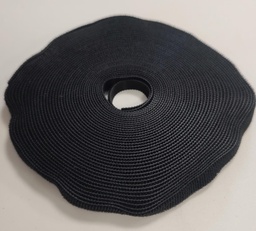 [4238] Abrojo 10mm bifaz en tira negro x 10mt