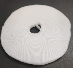 [4239] Abrojo 10mm bifaz en tira blanco x 10mt