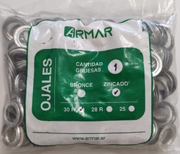 [4268] Ojal 28R zincado ARMAR X 144u