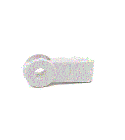 [4280] Contrapeso p/cadena plastico 60gr  ARMAR blanco x unid