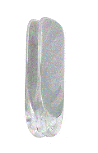 [4283] Contrapeso p/cadena plastico 30gr ARMAR gris/transparente x unid